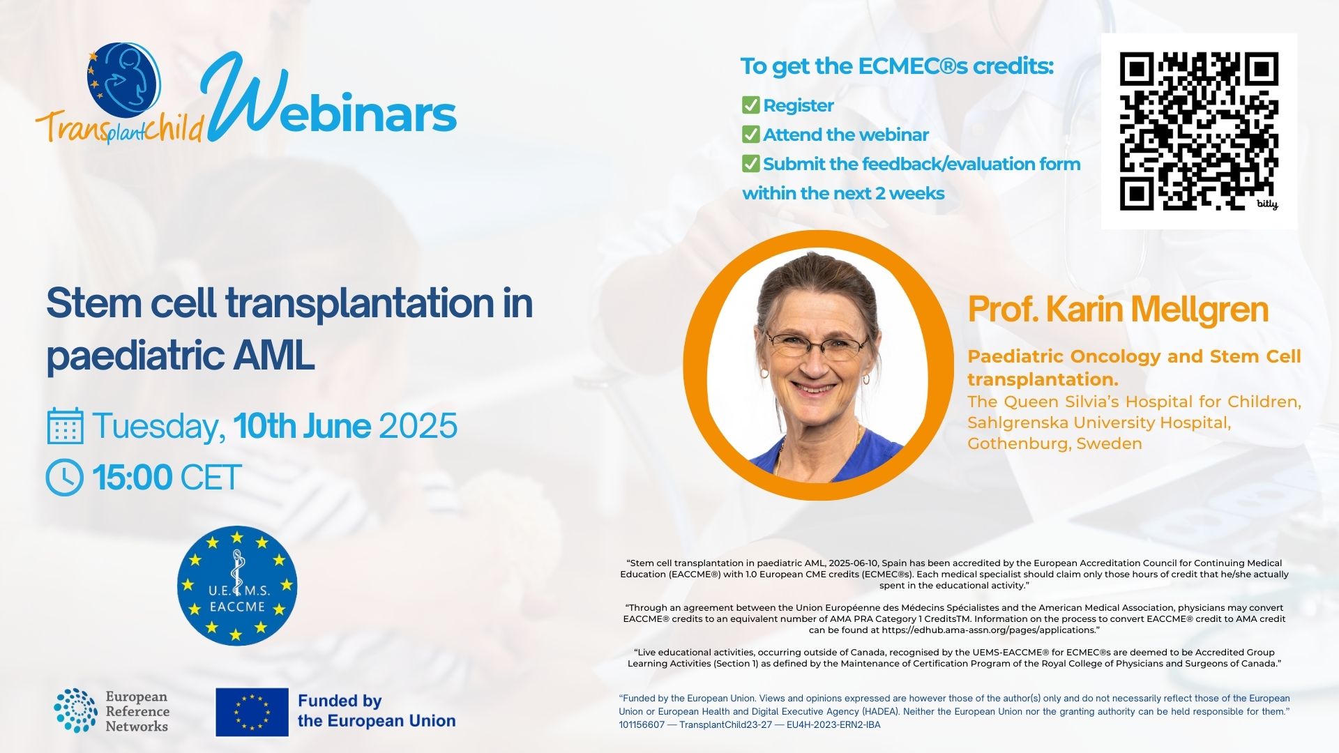 (5) Stem cell transplantation in paediatric AML